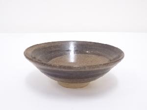 京焼　万代草山造　刷毛目平茶碗